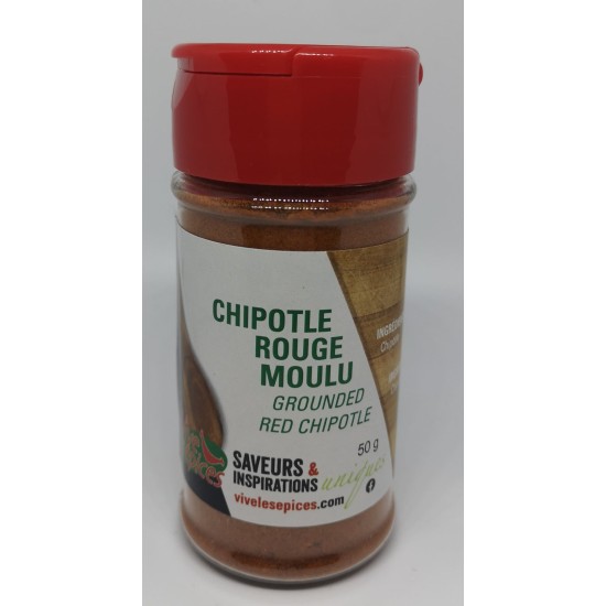 Chipotle Rouge Moulu 50g